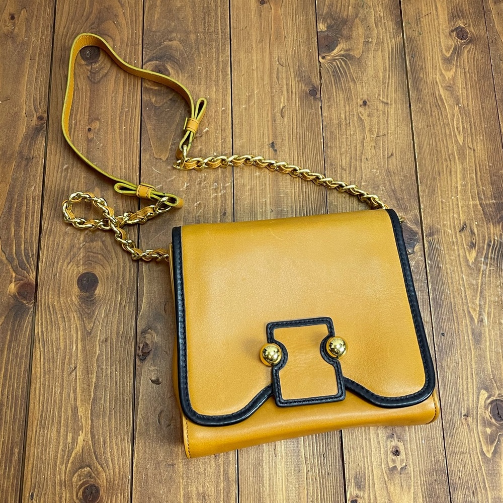 Botkier golden tan and black small purse
